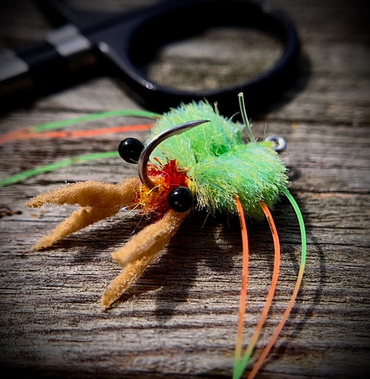 Fleeing Kung-Fu Crab