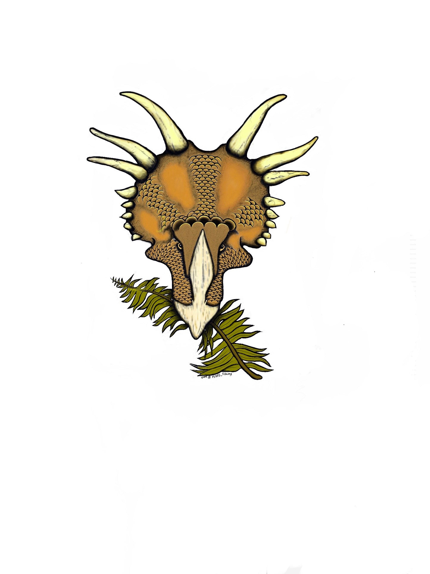 Triceracarp Sticker