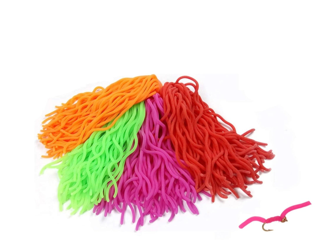 Squirmy worm material