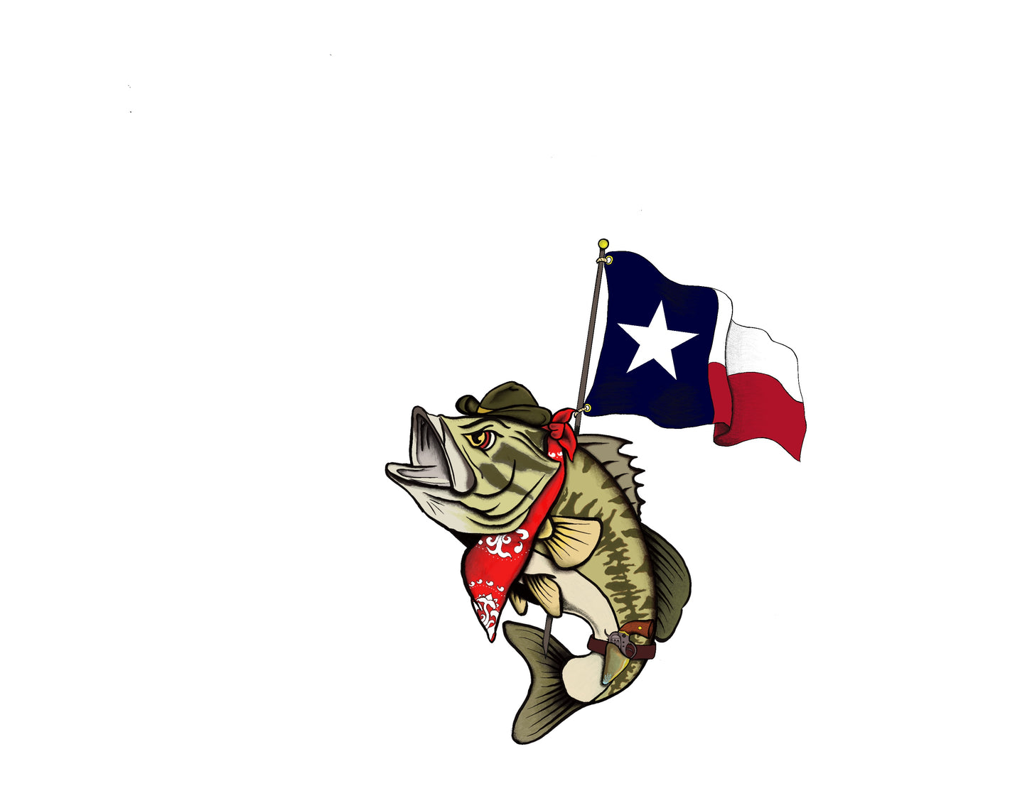 El Guardo - Guadeloupe Bass (Texas Pride Edition)
