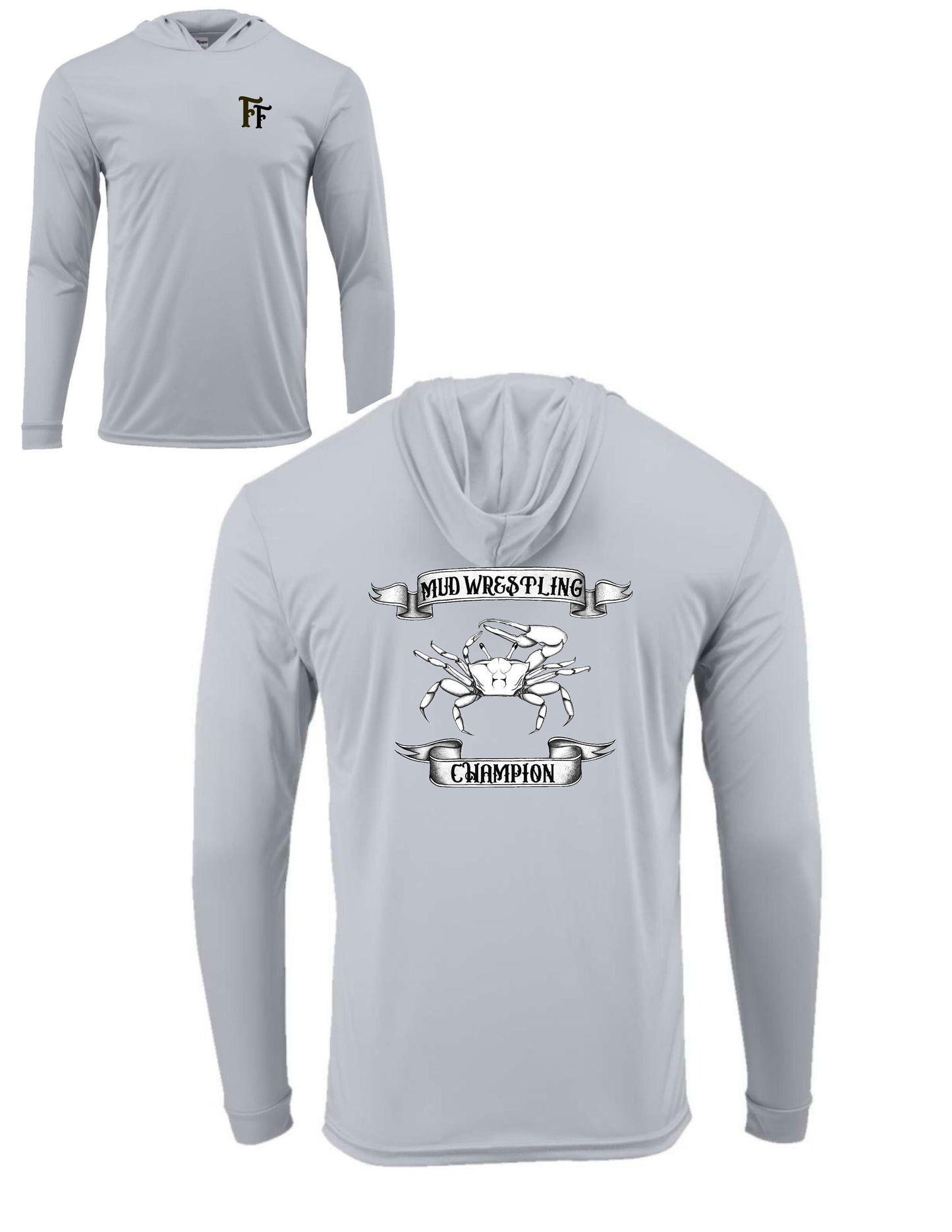 Mud Wrestling Champ Sun Hoodie