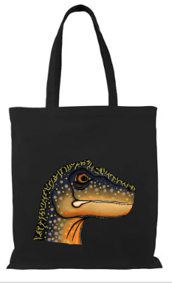 Velociraptrout Tote Bag