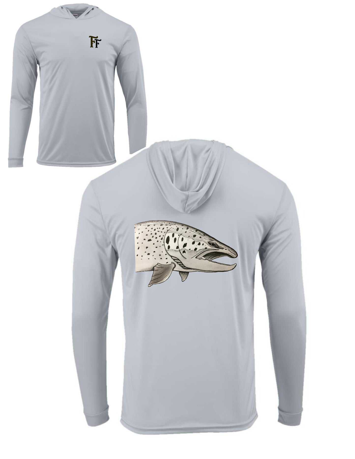 Brown Trout Sun Hoodie