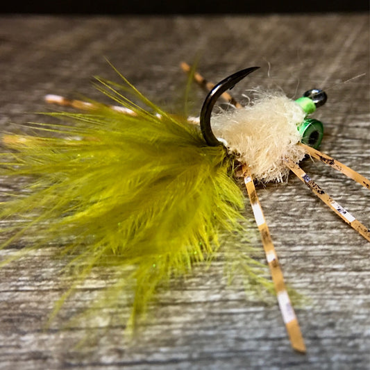 Raghead Crab Olive/Tan