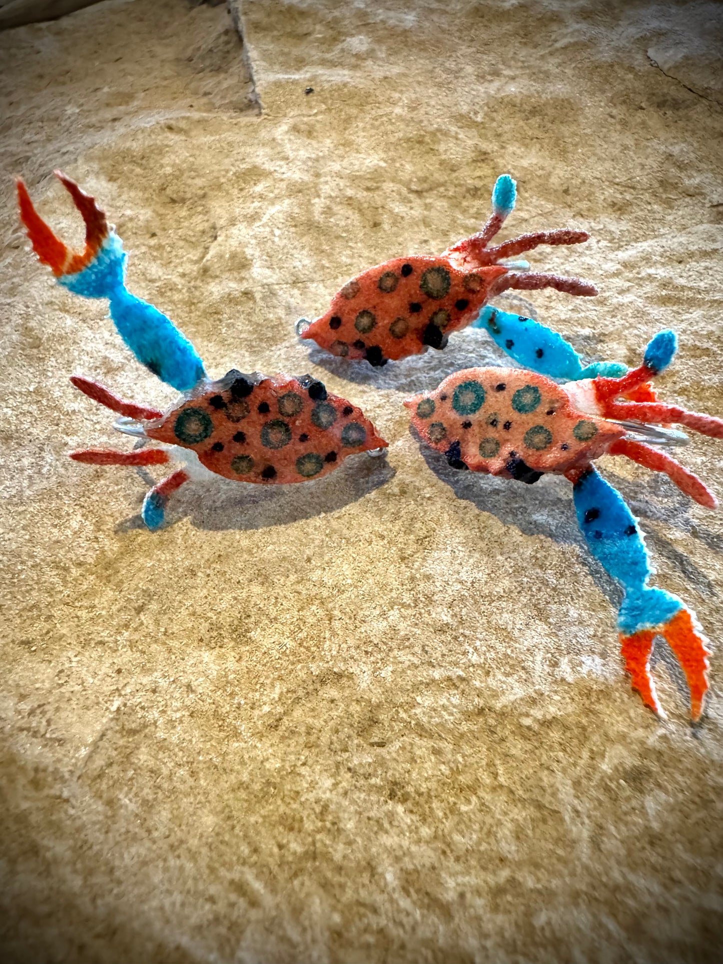 “Fly Skinz” Foam Crabs