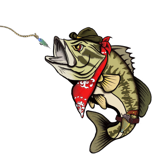 El Guardo - Guadalupe Bass Sticker (Streamer Edition)