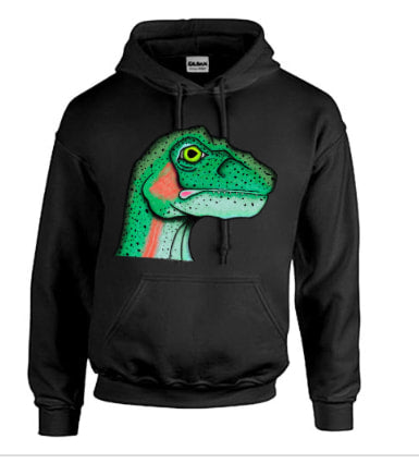 Velociraptrout "Rainbow Trout" Hoodie